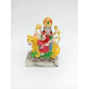 Durga Devi Statue Decorative Showpiece - 12 cm